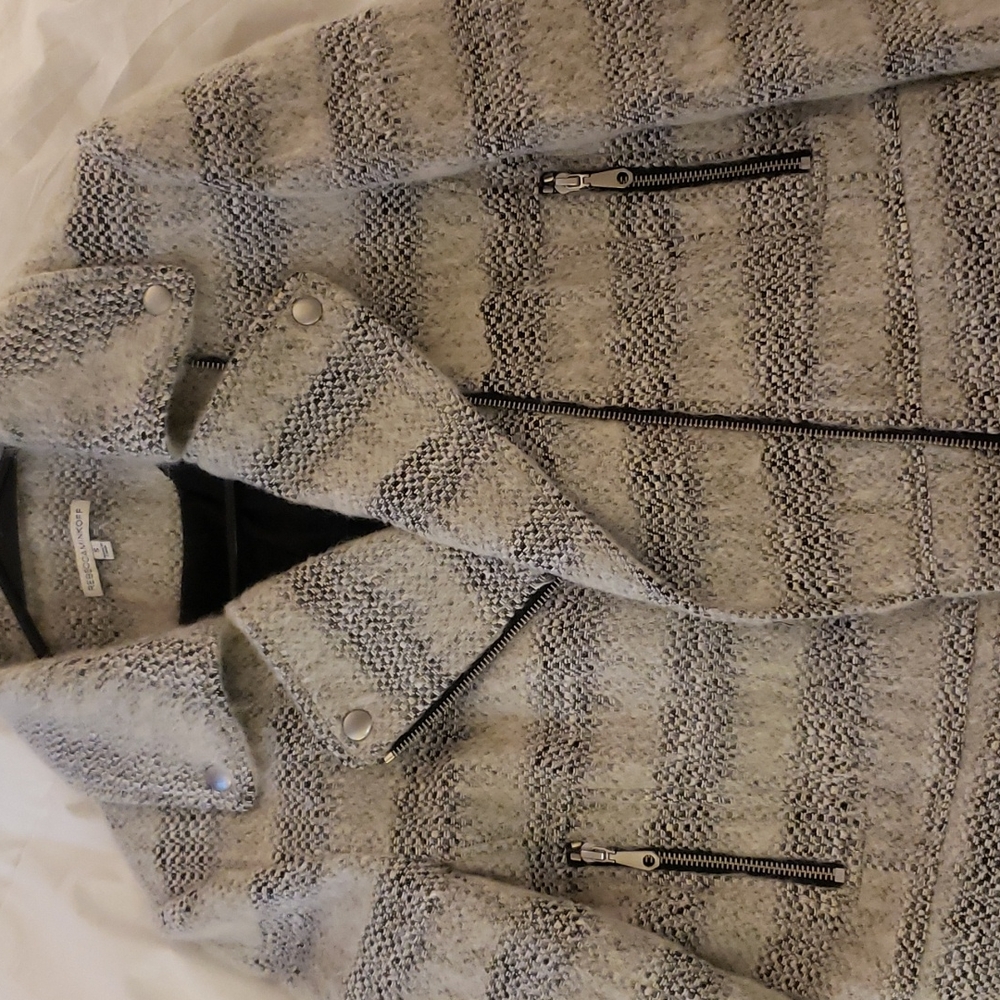 Rebecca Minkoff motorcycle style jacket Small